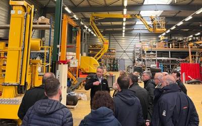 Visite de l'entreprise MDC ZECK à GELLAINVILLE