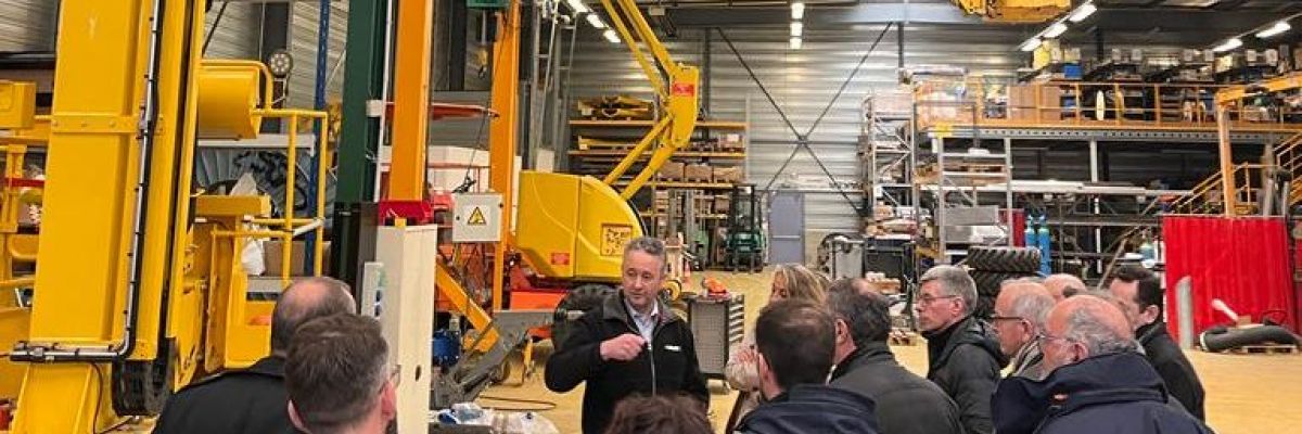 Visite de l'entreprise MDC ZECK à GELLAINVILLE